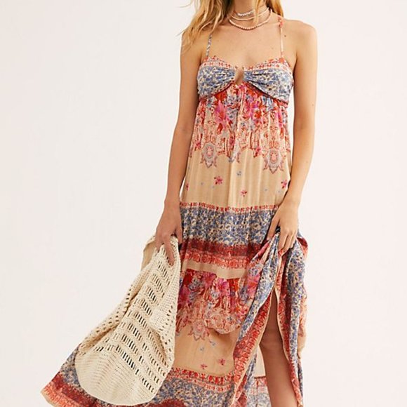 Free People Dresses & Skirts - NEW FREE PEOPLE GIVE A LITTLE MAXI DRESS, SMALL